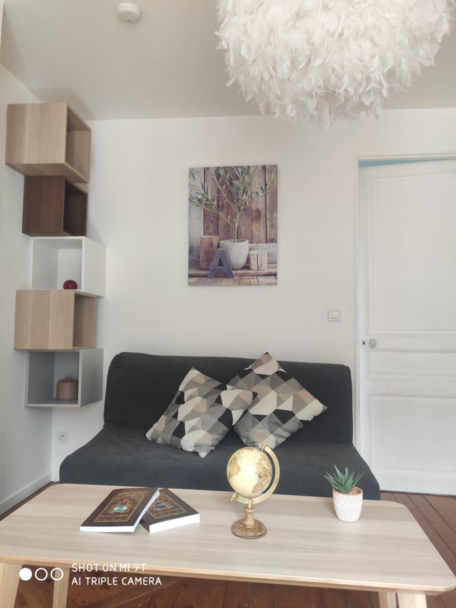 Chaleureux T2 Au Style Vintage - Rue Gratuite Appartement Amiens Buitenkant foto